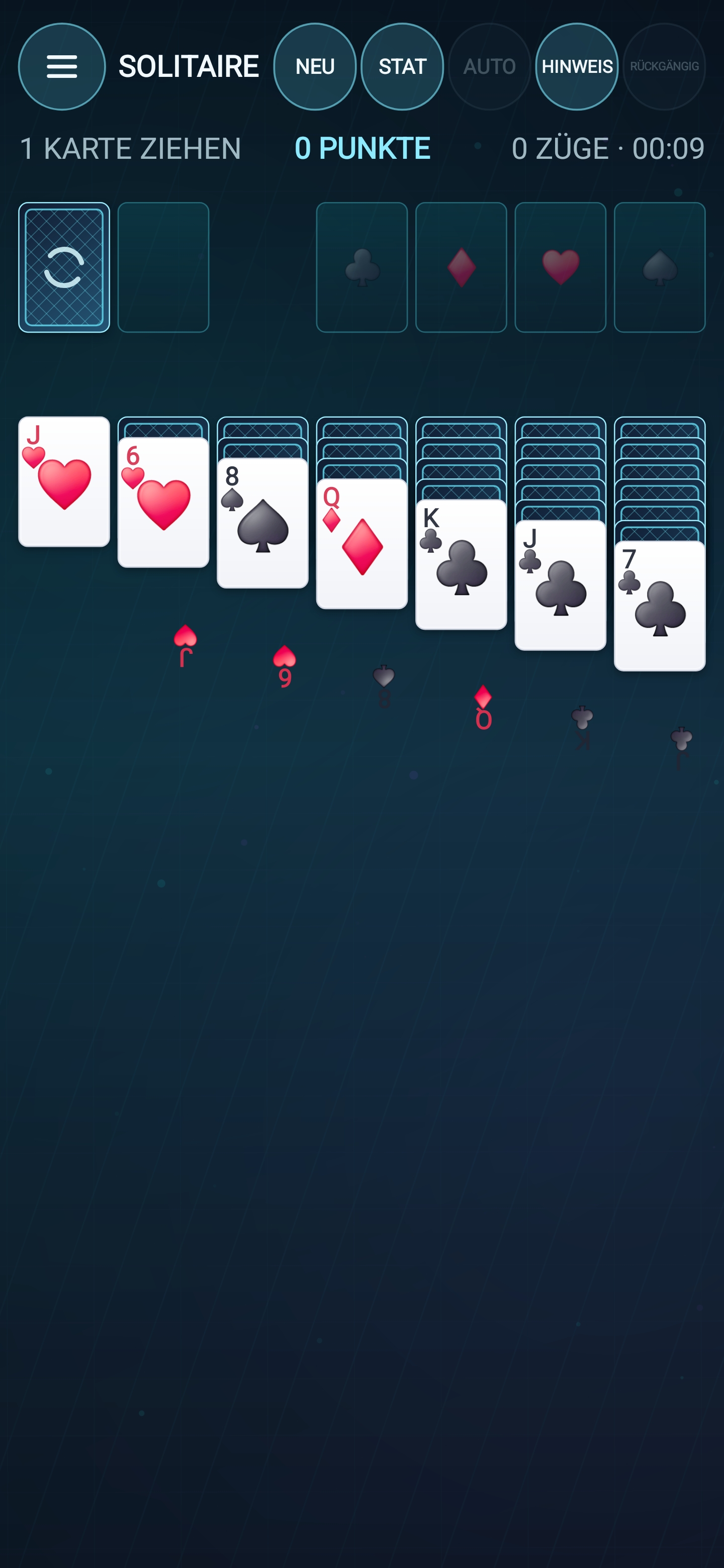 Solitaire in Lumen Game Hub